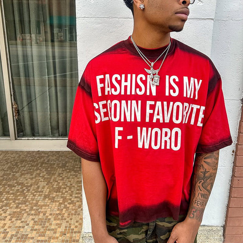 hongfeng offers t shirts for tall men with modern cuts and comfortable loose fit.